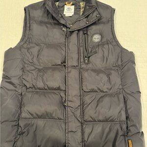 Timberland Men's Black Puffer Vest.  Never worn.
